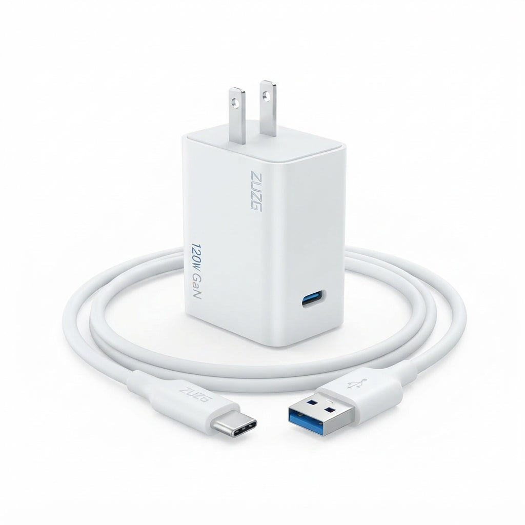 ZUZG 120W Fast Charging Set (Gallium Nitride)