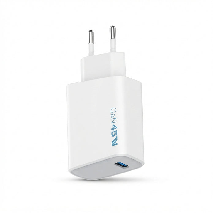 ZUZG 45W GaN Label Display Fast Charger (Type-C & USB-A)