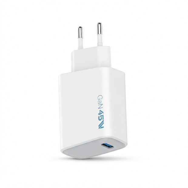 ZUZG 45W GaN Label Display Fast Charger (Type-C & USB-A)