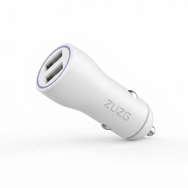 ZUZG Fully Compatible Dual USB Car Charger (3.6A)