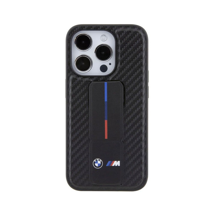 BMW M Grip stand Carbon Case For iPhone 15 Pro Max