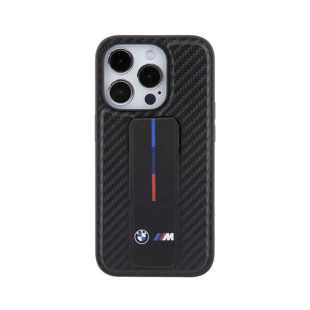 BMW M Grip stand Carbon Case For iPhone 15 Pro Max