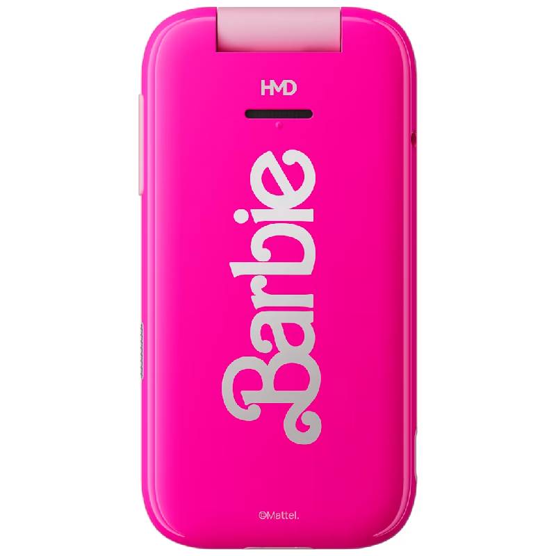 HMD Barbie Flip Phone 64MB RAM, 128MB - Pink