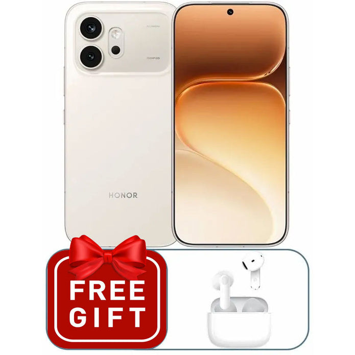 Honor 600 , Dual SIM , 5G , 256GB , 12GB , Golden White (EARBUDS X7E ACTIVE+ COVER)
