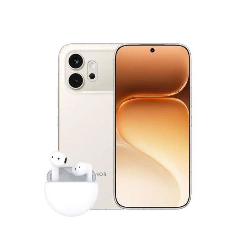 Honor 600 , Dual SIM , 5G , 256GB , 12GB , Golden White (EARBUDS X7E ACTIVE+ COVER)
