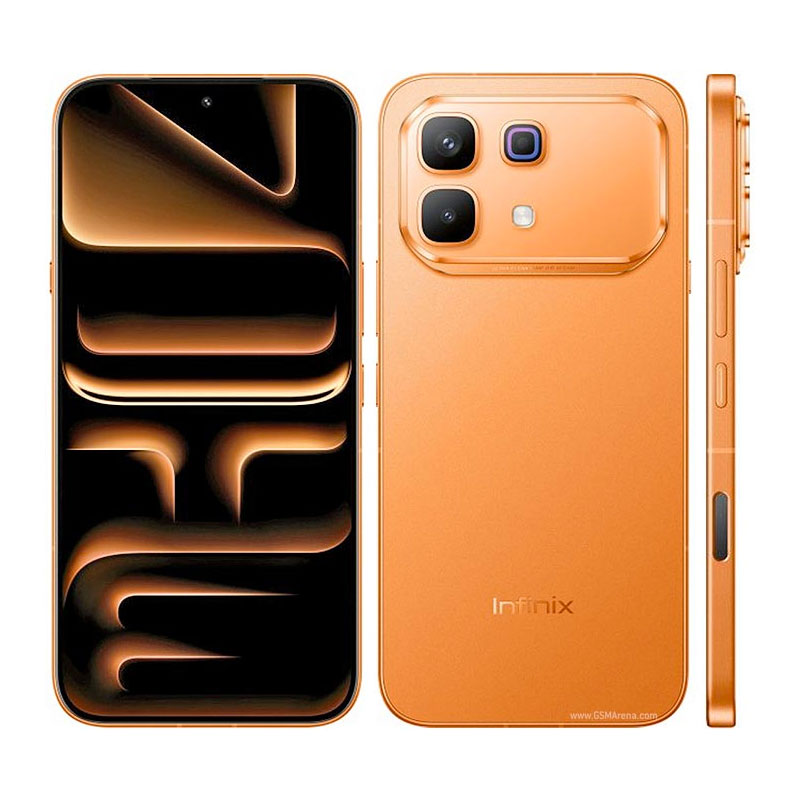 Infinix , Note 60 PRO , 5G , X6878 , 12GB RAM - 256GB , Solar Orange (POWER BANK+WIRELESS CHARGER)