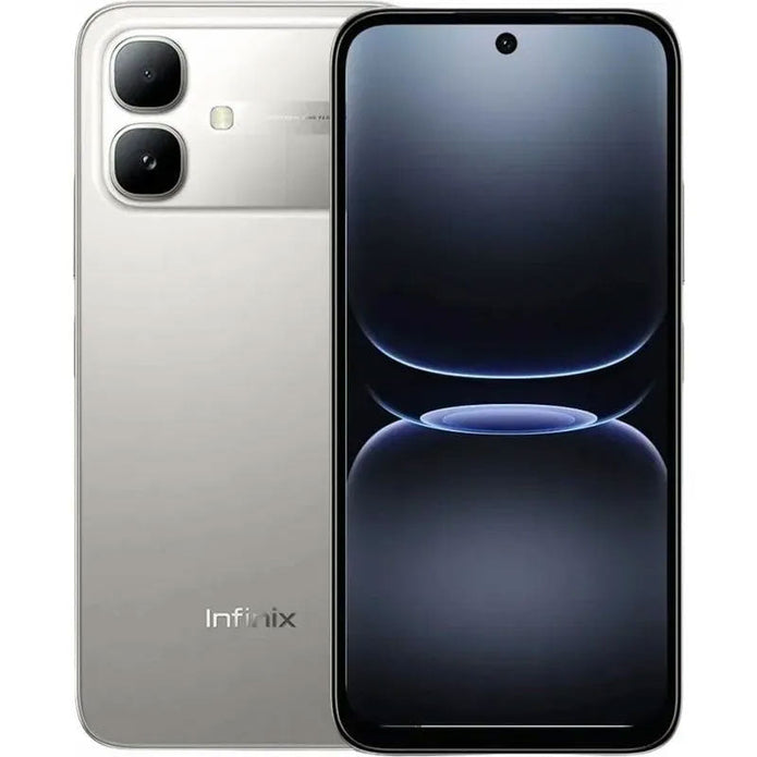 Infinix Smart 20 Dual SIM, 128GB, 4GB RAM, 4G LTE - Polaris Titanium
