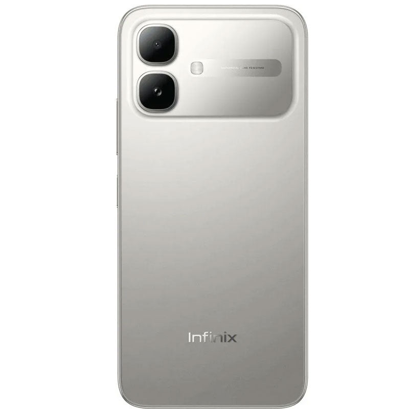 Infinix Smart 20 Dual SIM, 128GB, 4GB RAM, 4G LTE - Polaris Titanium
