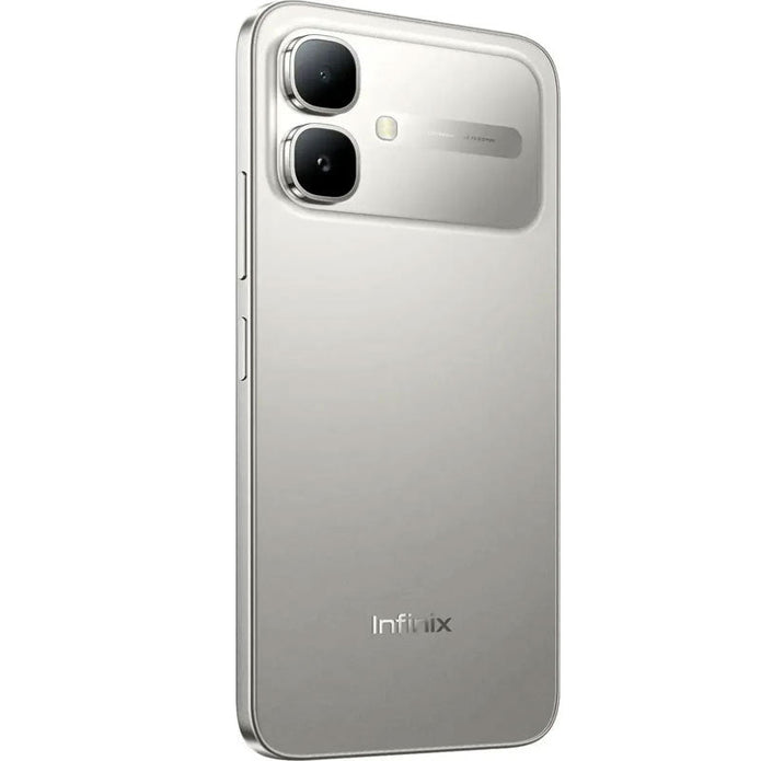 Infinix Smart 20 Dual SIM, 128GB, 4GB RAM, 4G LTE - Polaris Titanium
