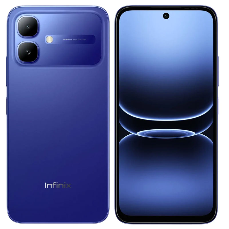 Infinix , Smart 20 , 128 GB Storage , 4GB RAM , 4G - Cloudline Blue