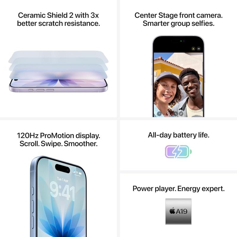 Apple iPhone 17, 8GB Ram, 512GB - (2 Years Warranty)