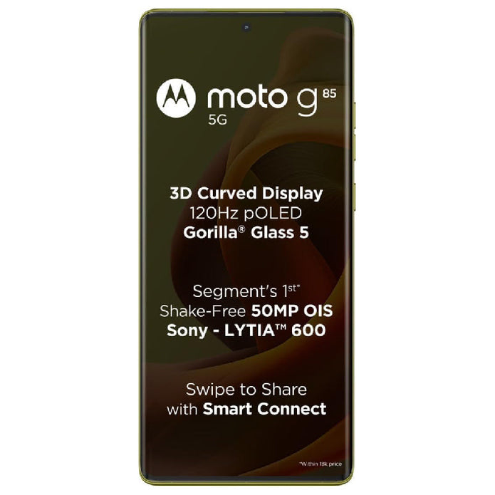 Motorola Moto G85 5G, 12GB Ram, 256GB - Olive Green
