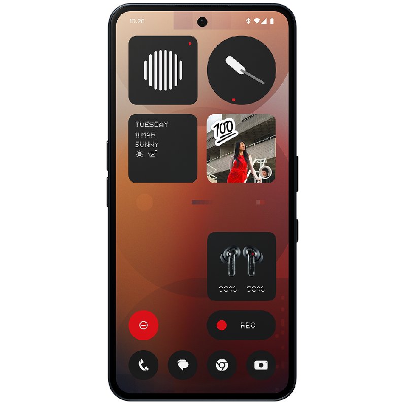 Nothing Phone 3A 12GB Ram, 256GB - Black