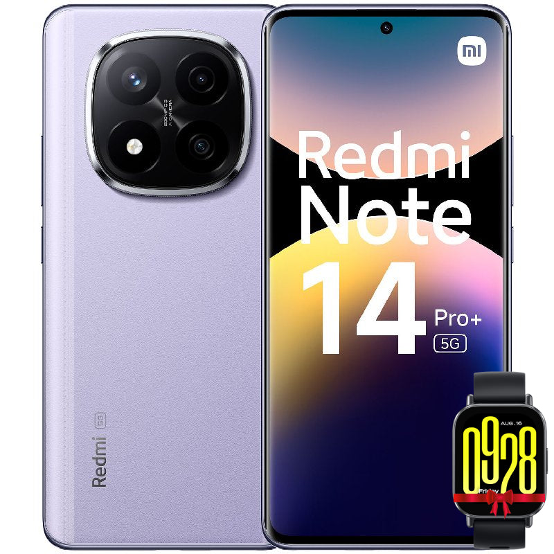 Xiaomi Redmi Note 14 Pro+ 5G, 12GB Ram, 512GB - Lavender Purple
