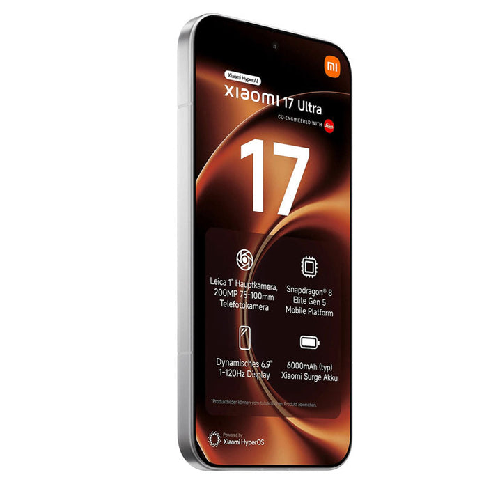 Xiaomi 17 Ultra, Dual SIM, 12GB RAM + Free Mi Electric Scooter 6 Lite